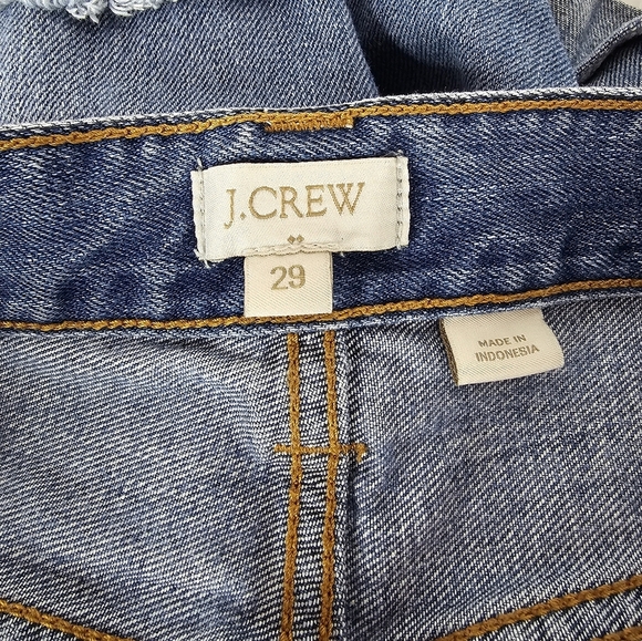 J. Crew Factory Denim Blue Jean Women's Shorts - Picture 4 of 5